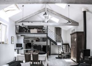 Paper Mill warehouse conversion in France