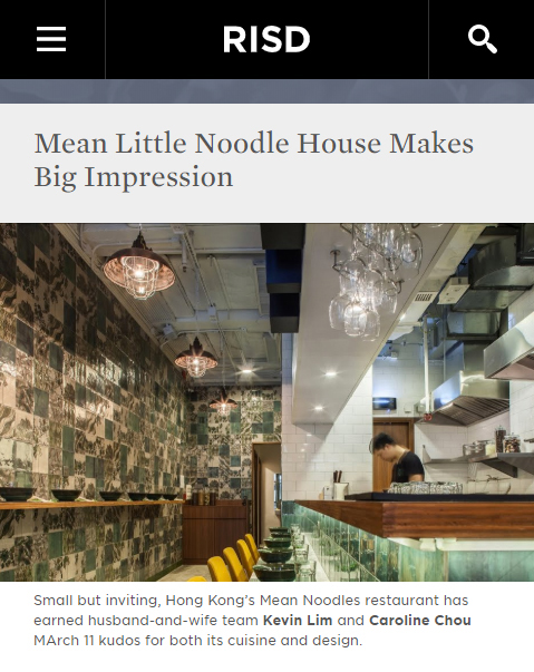 RISD Alumni Stories: Mean Little Noodle House Makes Big Impression